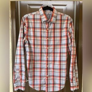 Men’s Banana Republic Luxe Stretch Poplin Dress Shirt - Size S